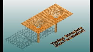 Everyday Revit (Day 374) - Timber Structure (Not Parametric)