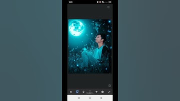 Snapseed moon concept photo editing || Simple photo editing || mood off photo editing || #Shorts
