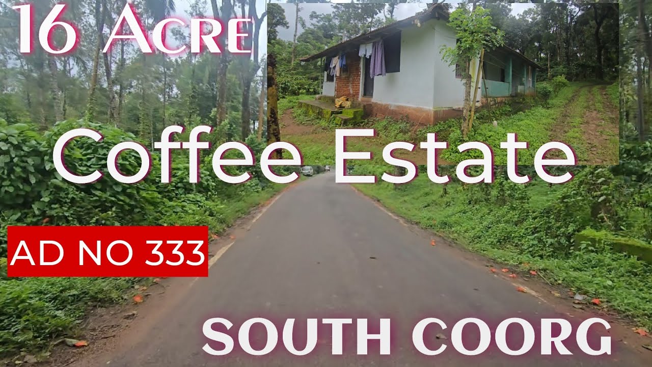 16 Acre Robusta  Coffee Estate For Sale in 