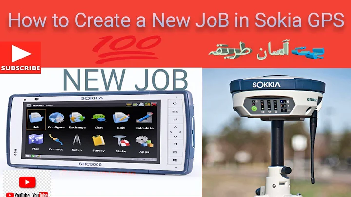 How to create a New job in sokia GPS | How to make a new job sokia and topcon gps - DayDayNews