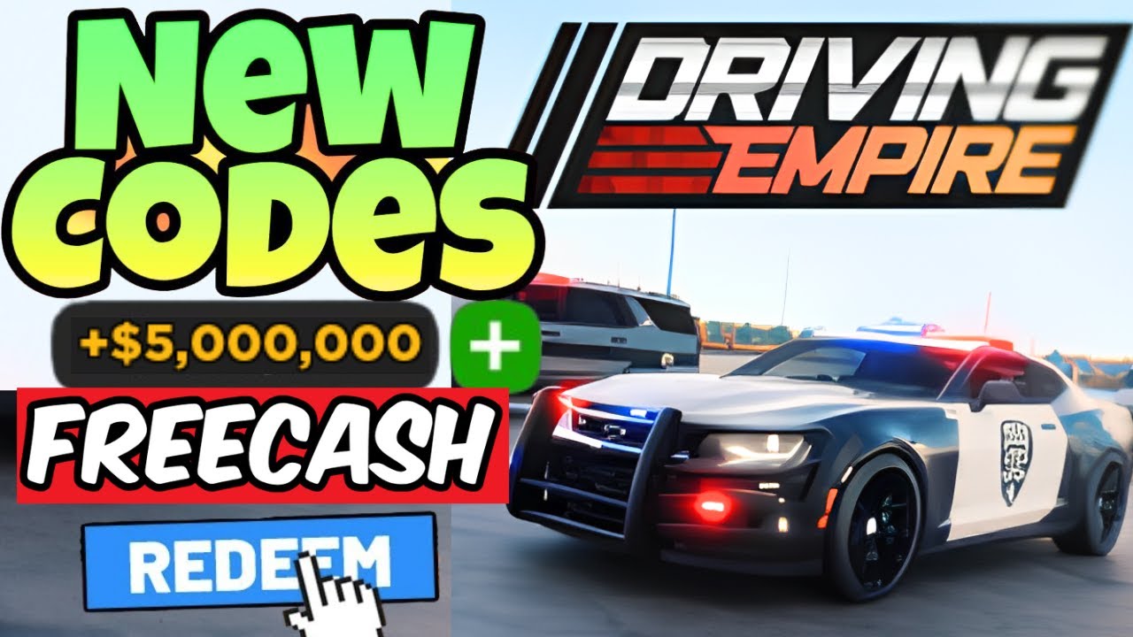 *NEW CODES* ALL WORKING CODES FOR DRIVING EMPIRE IN 2025! ROBLOX DRIVING EMPIRE CODES