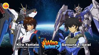Kira Yamato vs Setsuna F. Seiei | Strike Freedom vs 00 Raiser Battle