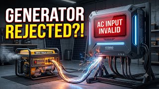 Inverter Rejecting Your Generator Fix the “AC Input Invalid” Error!