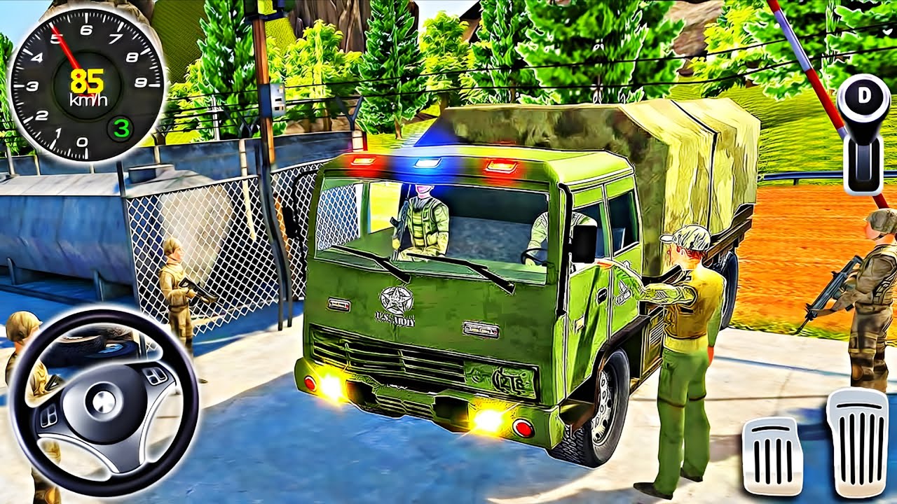 Extreme Army Truck Driving Challenge! | Real Off-Road Action Army Truck Driving Game 🪖