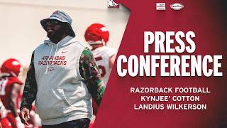 FB Press Conference - Kynjee' Cotton & Landius Wilkerson