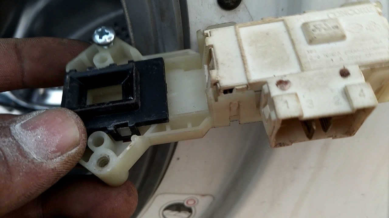 Fully Automatic Front Loading LG Washing Machine Door Switch Problem ...