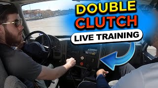 Live Training | How to Double Clutch | Trucks and Trailers | Ace Kings CDL