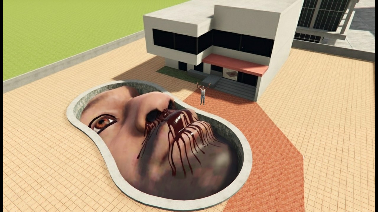 What REALLY Happens When You Drive Indian Bikes into a GIANT Pool?