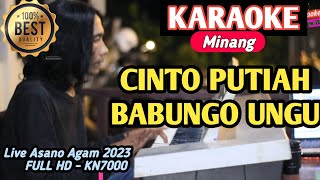 Anroy's - Cinto Putiah Babungo Ungu || Karaoke Minang Lamo (FULL HD versi Live 2023)