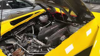 Engine bay of Revuelto