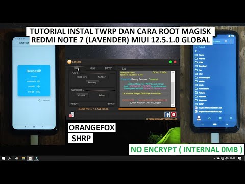 TUTORIAL INSTAL ORANGEFOX | ROOT | REDMI NOTE 7 | LAVENDER | MIUI 12.5.1.0 | ANDROID 10 | FIX 0MB