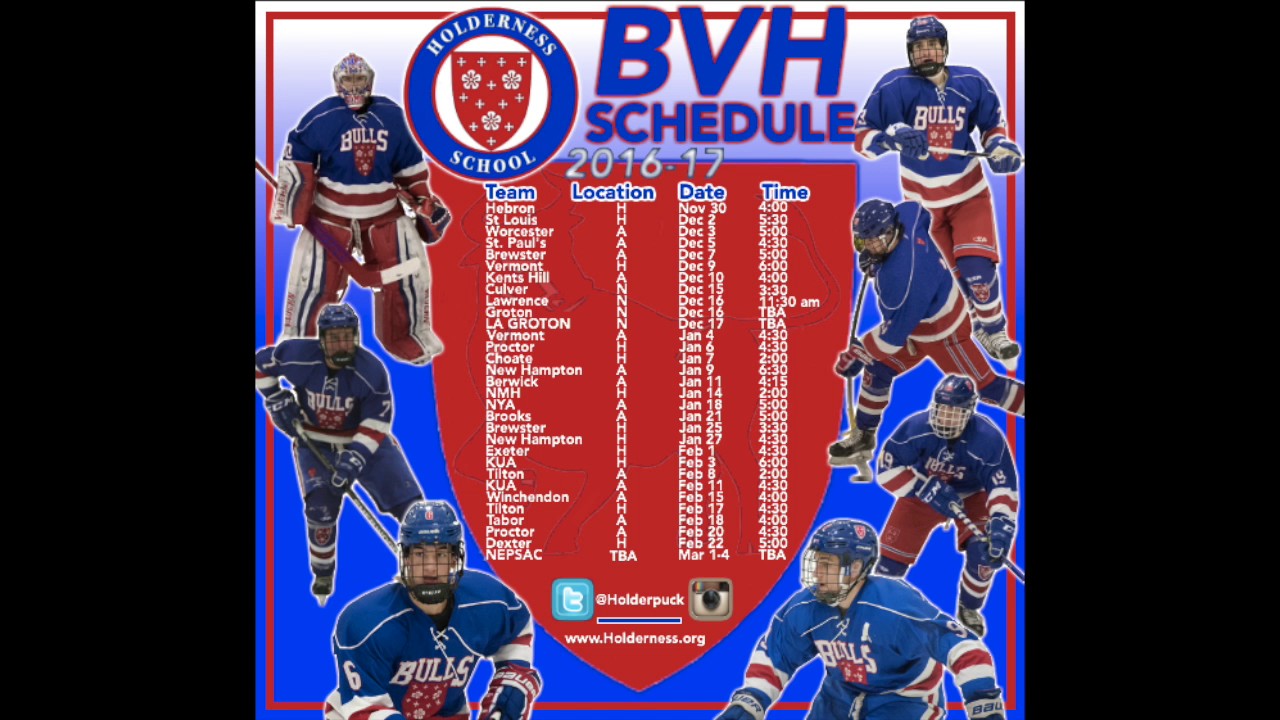 Holderness Boys Varsity Hockey Warmup Mix 201617 YouTube