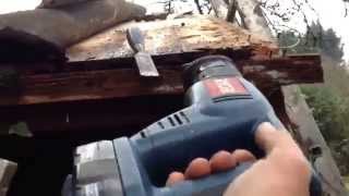 SHED Roof Handyman DIY  TIPS  Repair part 2