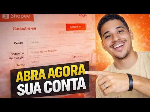 [2026] COMO SE CADASTRAR NA  SHOPEE | APRENDA COMO ABRIR SUA CONTA (PASSO A PASSO)