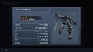 【 ARMORED CORE VI 】Ninja Build | Unit 9071 Combat Log