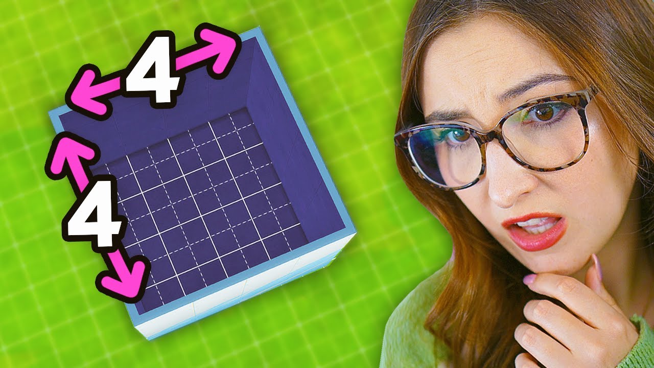 i tried the 4x4 tiny home challenge in the sims 4 - YouTube