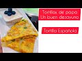 Tortilla de papa 🥔-tortilla española desayuno 😋