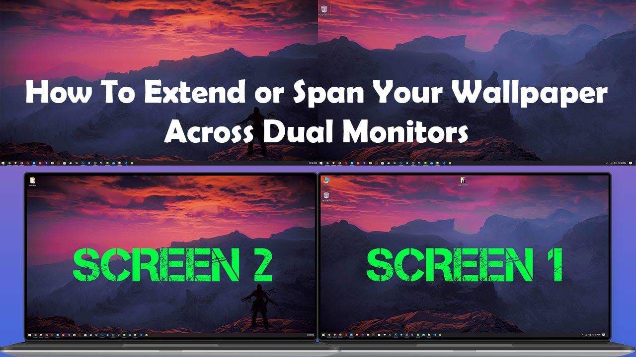 How to Set Different Wallpapers on Dual Monitors Windows 11