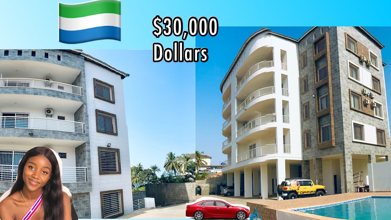 30,000 Dollar Apartment tour in Sierra Leone 🇸🇱 …..Yearly Rent… YouTube