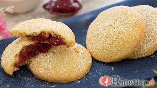 Biscotti ripieni di marmellata - Ricetta.it