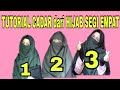 Cara Buat Cadar Dari Jilbab