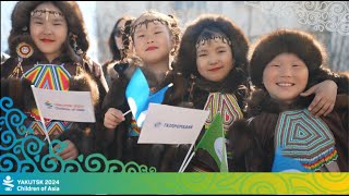The 8th Children of Asia Games Torch Relay Arrived in Abyi district