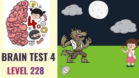 🧠 Brain Test 4 Level 228 | We must save Tiki! | Walkthrough