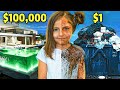 I Survived $1 VS $100,000 Hotel!