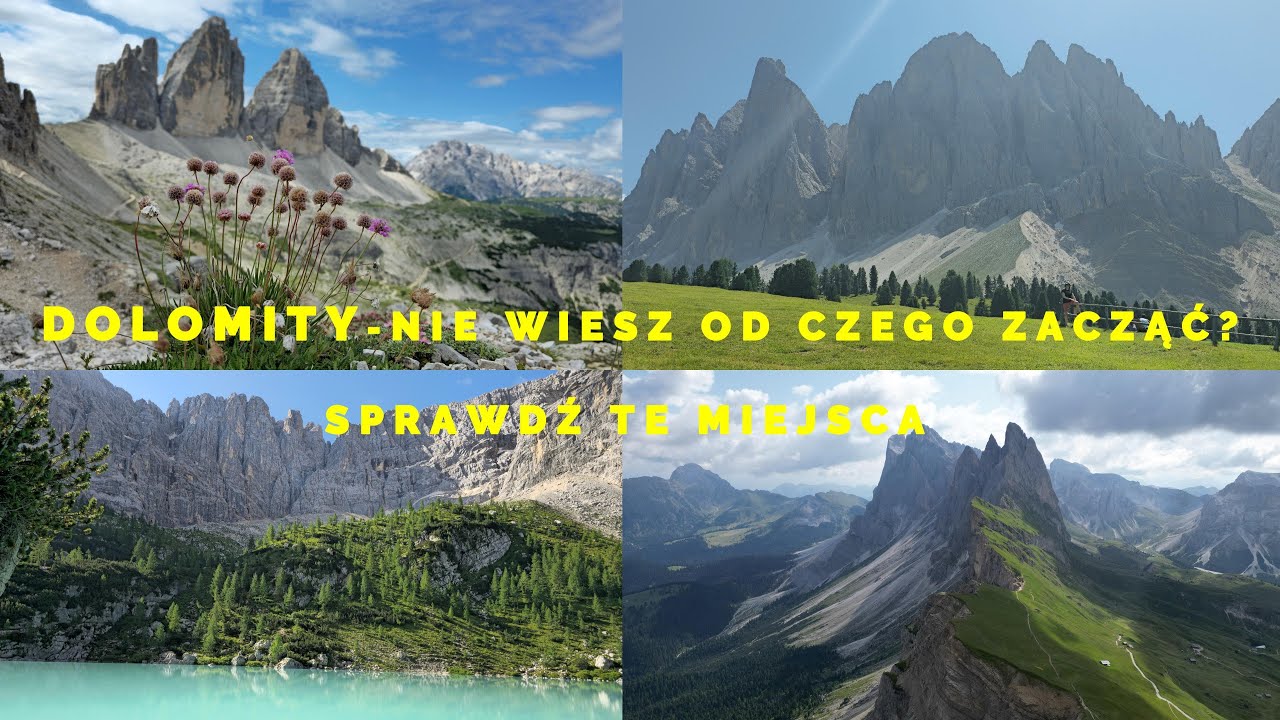 🇮🇹 Доломиты впервые? — Самые красивые места, которые вы обязательно должны увидеть