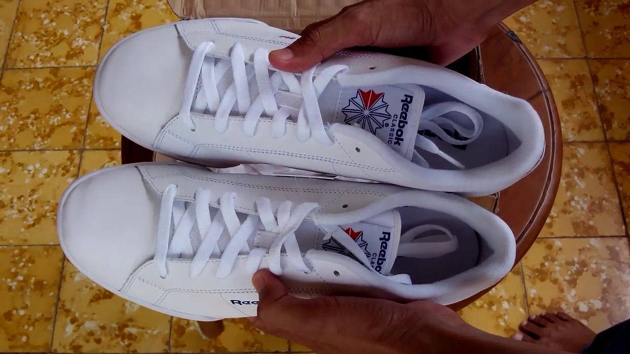  Sepatu  Sneakers Reebok  NPC II Classic White Original  