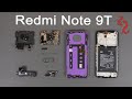 REDMI NOTE 9T //РАЗБОР смартфона обзор ИЗНУТРИ + Микроскоп