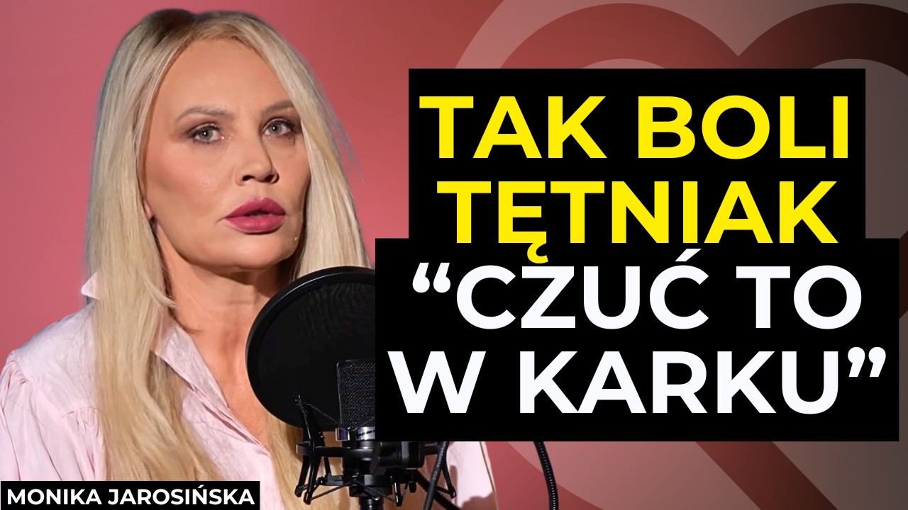Tak boli tętniak w głowie. Monika Jarosińska ujawnia kulisy walki o zdrowie