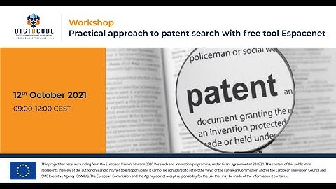 Practical approach to patent search with free tool Espacenet