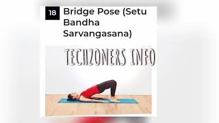 Bridge Pose One Minute Of Yoga A Day For Strong Body Part 18