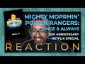 Mighty Morphin' Power Rangers: Once and Always FIRST LOOK REACTION | MMPR 30th Anniversary Special