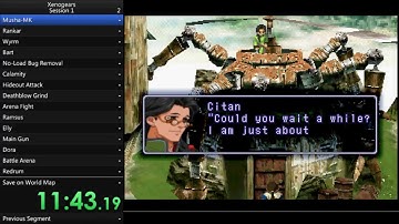 Xenogears Speedrun in 24:59:34 [Session 1] [Part 1/2]