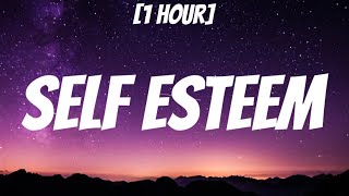 Lambo4oe - Self Esteem (sped up) [1 HOUR\/Lyrics] ft. NLE Choppa [TikTok Song]