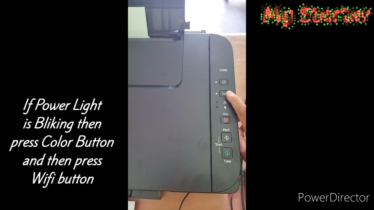 how-to-connect-canon-g3000-printer-wifi-to-pc-android-phone-youtube
