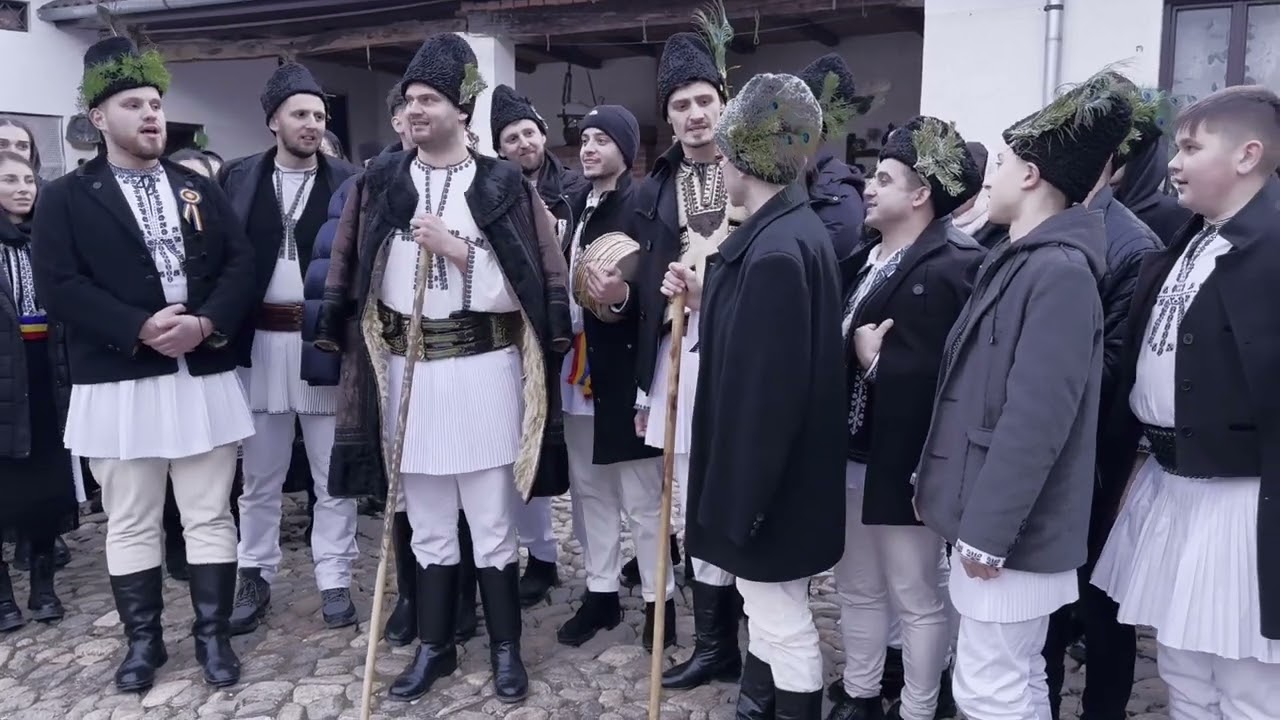 Colindătorii de la Mănăstirea Oașa