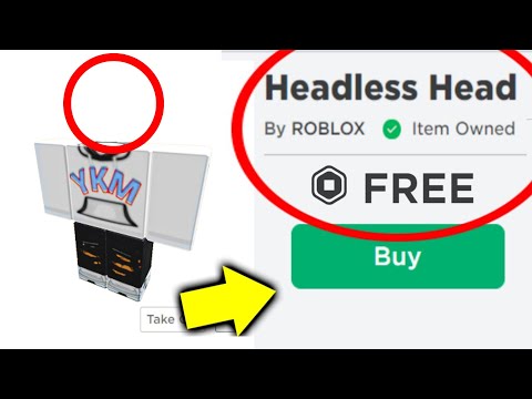 How To Get FREE Headless On Roblox *WORKING 2022*
