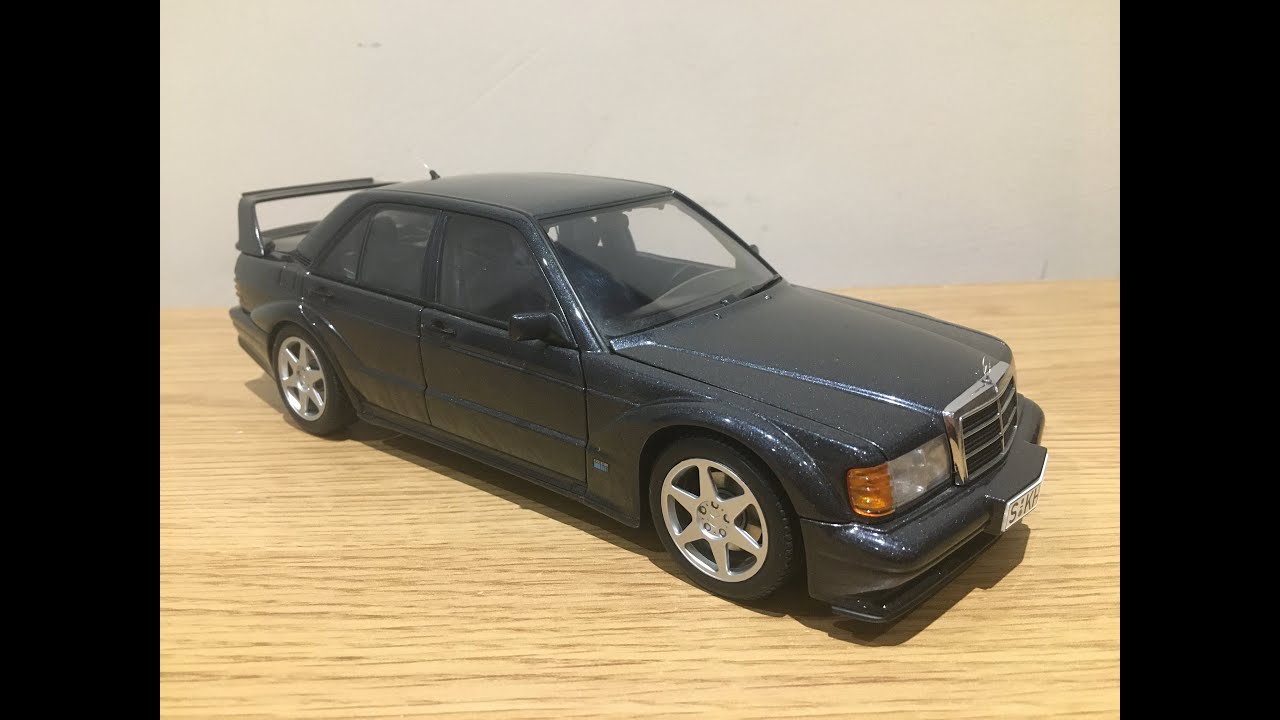 オートアート 1/18 メルセデスベンツ 190E 2.5-16 EVO Ⅱ 黒 オート