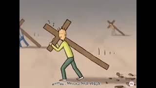 Animasi: Memikul Salib Yesus  - @VeronicaNeli1069
