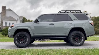 Lifted my 2021 Toyota 4Runner TRD Pro and mounted BFGoodrich KO2 tires!