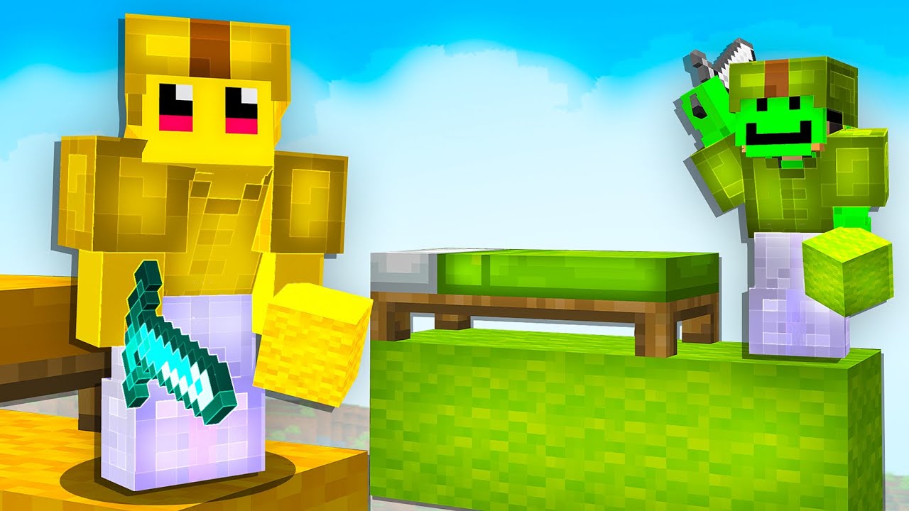 BEDWARS, ale na JEDNYM BLOKU...