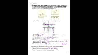 MAT 107 Lesson 11 Activities