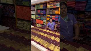 Semi Katan Coffee Brown Saree ₹740 Whatsapp6383292988 #elampillai #saree #trending #silksaree #silk