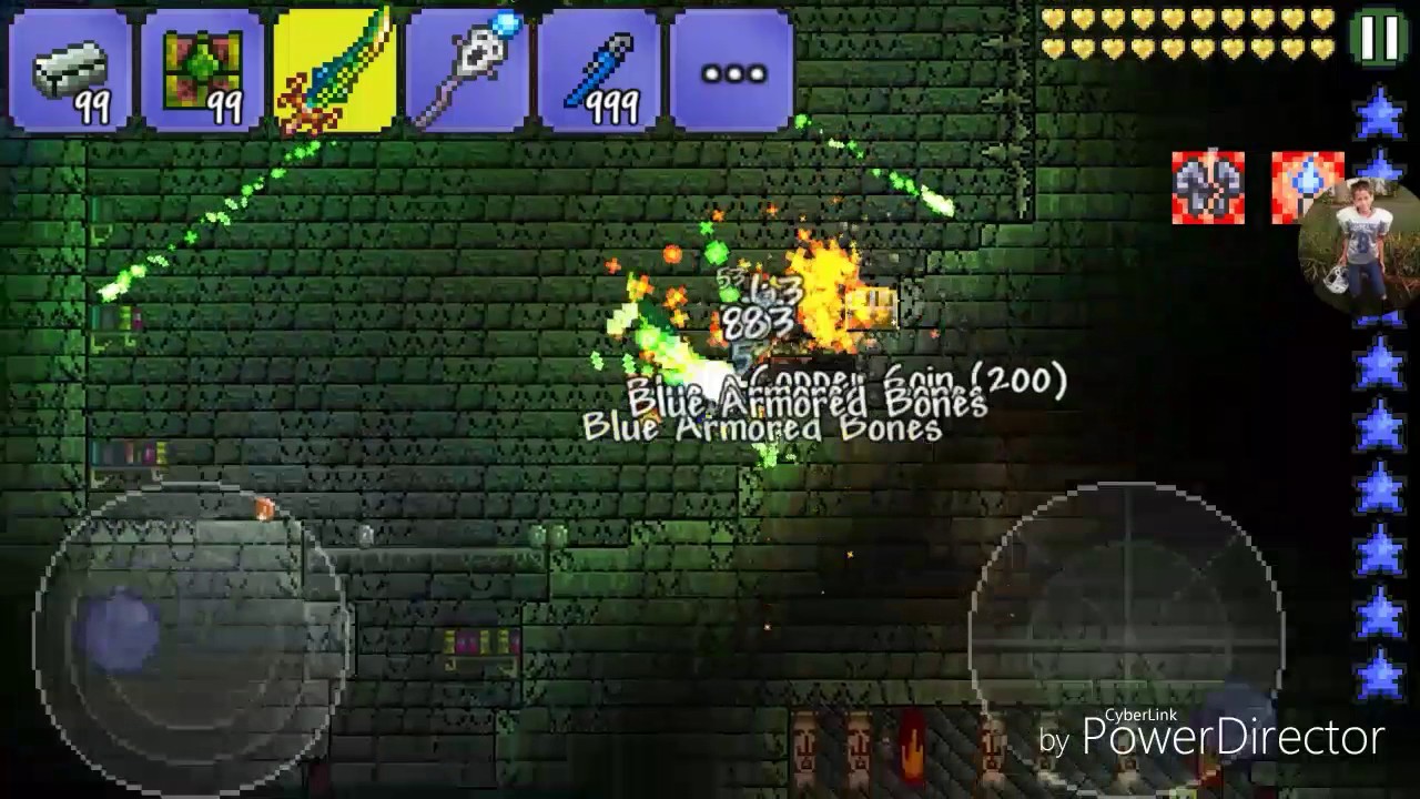 Fight the dungeon monsters ( terraria link in description) .