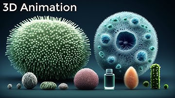 Microorganisms Size Comparison