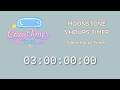 3 Hours Countdown Timer 🩵 | Moonstone Aesthetic | Focus &amp; Productivity
