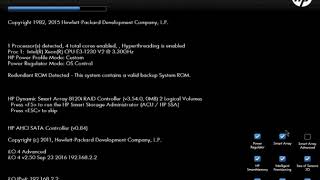 MicroServer Gen8 Boot